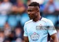 VIGO, SPAIN - JANUARY 03:  Joseph Aidoo of RC Celta de Vigo looks on during the LaLiga EA Sports match between RC Celta de Vigo and Valencia CF at Estadio Abanca-Balaidos on January 03, 2026 in Vigo, Spain. (Photo by Jose Manuel Alvarez Rey/Getty Images)