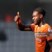 ISTANBUL, TURKEY - JANUARY 18: Jerome Opoku of Basaksehir gestures during the Turkish Super League match between Istanbul Basaksehir and Rizespor at Basaksehir Fatih Terim Stadium on January 18, 2025 in Istanbul, Turkey. (Photo by Ahmad Mora/Getty Images)