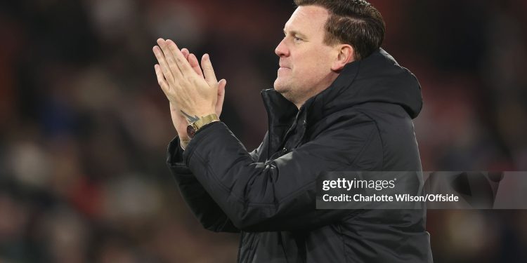 SOUTHAMPTON, ENGLAND - DECEMBER 2: Ghana head coach Kim Lars Bjorkegren during the Women's international friendly between England and Ghana at St Mary's Stadium on December 2, 2025 in Southampton, England. (Photo by Charlotte Wilson/Offside/Offside via Getty Images)