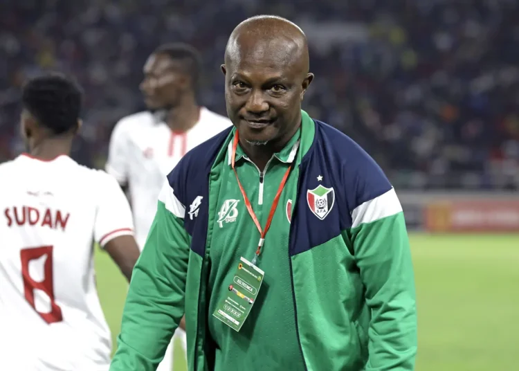 Sudan coach James Kwasi Appiah