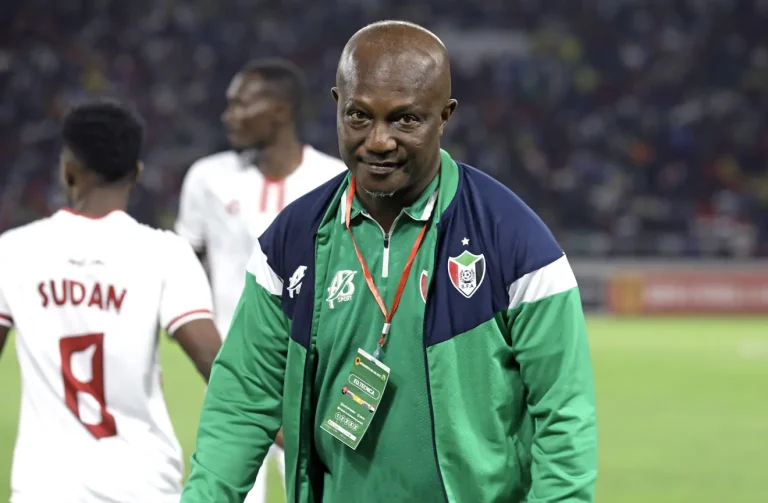 Sudan coach James Kwasi Appiah