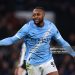 MANCHESTER, ENGLAND - FEBRUARY 04: Antoine Semenyo of Manchester City celebrates during the Carabao Cup Semi Final Second Leg match between Manchester City and Newcastle United at Etihad Stadium on February 04, 2026 in Manchester, England. (Photo by Marc Atkins/Getty Images)