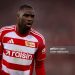 BERLIN, GERMANY - FEBRUARY 06: Ilyas Ansah of 1. FC Union Berlin looks on during the Bundesliga match between 1. FC Union Berlin and Eintracht Frankfurt at Stadion An der Alten Foersterei on February 06, 2026 in Berlin, Germany. (Photo by Inaki Esnaola/Getty Images)