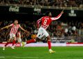 VALENCIA, SPAIN - FEBRUARY 4: Iñaki Williams of Athletic Club celebrates his goal during the Copa Del Rey match between Valencia CF and Athletic Club de Bilbao at Estadio Mestalla on February 4, 2026 in Valencia, Spain. (Photo by Maciej Rogowski/Eurasia Sport Images/Getty Images)