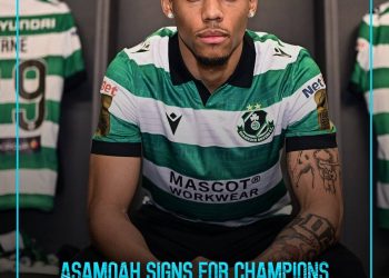 Shamrock Rovers sign Shamrock Rovers confirm signing of Ghanaian striker Maleace Asamoah on loan from Wigan Athletic