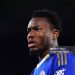 LEICESTER, ENGLAND - MARCH 10: Abdul Fatawu of Leicester City looks on during the Sky Bet Championship match between Leicester City and Bristol City at King Power Stadium on March 10, 2026 in Leicester, United Kingdom. (Photo by Plumb Images/Leicester City FC via Getty Images)