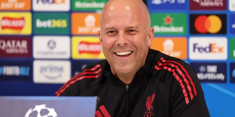 Arne Slot's Liverpool were eliminated by PSG in the Champions League last season