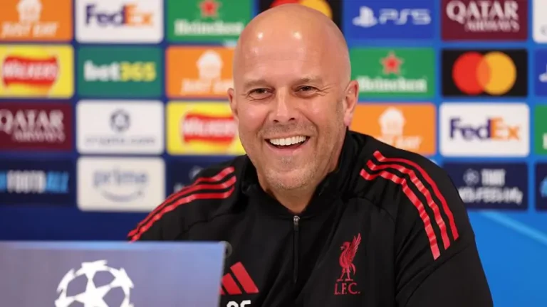 Arne Slot's Liverpool were eliminated by PSG in the Champions League last season