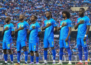 Wan Bissaka of DR Congo during the FIFA World Cup Qualifiers 2026 match between DR Congo and Senegal at Stade des Martyrs in Kinshasa, DRC on 09 September 2025 ©BackpagePix