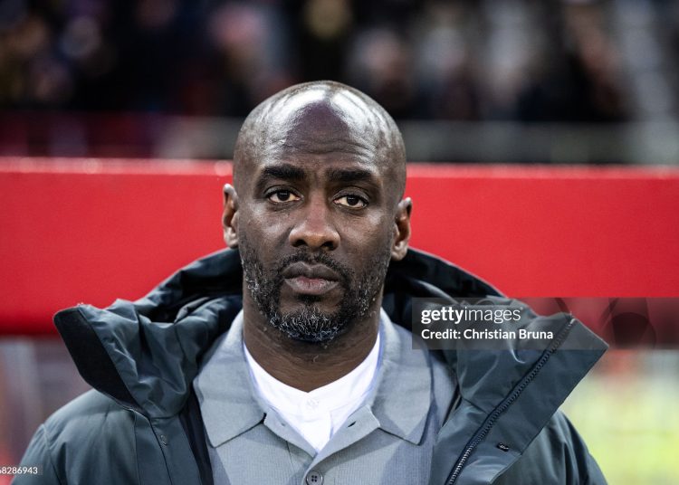 VIENNA, AUSTRIA - MARCH 27: Otto Addo, head coach of Ghana, looks on ahead of an international friendly match between Austria and Ghana at Ernst Happel Stadion on March 27, 2026 in Vienna, Austria. (Photo by Christian Bruna/Getty Images)