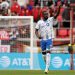 HARRISON, NEW JERSEY - MARCH 08: Prince Osei Owusu #9 of the CF Montréal reacts after scoring a goal during the first half at Sports Illustrated Stadium on March 08, 2026 in Harrison, New Jersey. (Photo by Adam Hunger/Getty Images)
