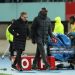VIENNA, AUSTRIA - MARCH 27: Head Coach Ralf Rangnick of Austria and head Coach Otto Addo of Ghana during the friendly match between Austria and Ghana at Ernst Happel Stadion on March 27, 2026 in Vienna, Austria. (Photo by Severin Aichbauer/SEPA.Media /Getty Images)
