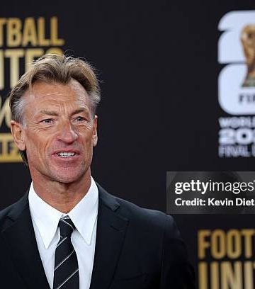 WASHINGTON, DC - DECEMBER 05: Herve Renard, Head Coach of Saudi Arabia, pose on the red carpet prior to the FIFA World Cup 2026 Official Draw at John F. Kennedy Center for the Performing Arts on December 05, 2025 in Washington, DC.  (Photo by Kevin Dietsch/Getty Images)