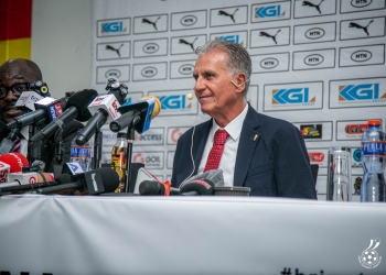 Carlos Queiroz unveiled as new Black Stars head coach
