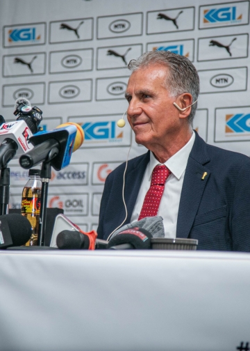 Carlos Queiroz unveiled as new Black Stars head coach