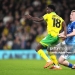 Norwich City's Forson Amankwah (left) and Derby County's Derry Murkin battle for the ball during the Sky Bet Championship match at Carrow Road, Norwich. Picture date: Tuesday April 21, 2026. (Photo by Adam Davy/PA Images via Getty Images)
