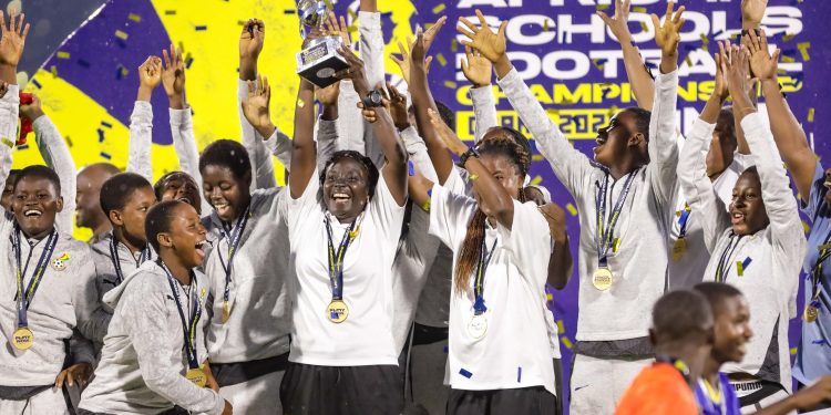 GHANA U15 GIRLS, Black Damsels