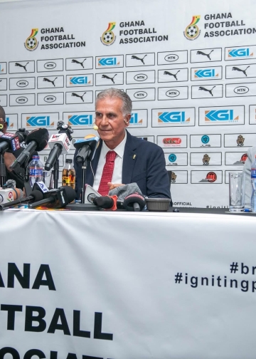Carlos Queiroz unveiled as new Black Stars head coach
