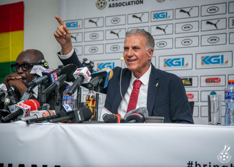 Carlos Queiroz unveiled as new Black Stars head coach