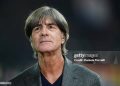 BASEL, SWITZERLAND - OCTOBER 02: Former head coach of Germany Joachim "Jogi" Löw during an interview prior to the UEFA Europa League 2025/26 League Phase MD2 match between FC Basel 1893 and VfB Stuttgart at St. Jakob-Park on October 02, 2025 in Basel, Switzerland. (Photo by Daniela Porcelli/Getty Images)