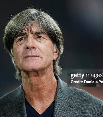 BASEL, SWITZERLAND - OCTOBER 02: Former head coach of Germany Joachim "Jogi" Löw during an interview prior to the UEFA Europa League 2025/26 League Phase MD2 match between FC Basel 1893 and VfB Stuttgart at St. Jakob-Park on October 02, 2025 in Basel, Switzerland. (Photo by Daniela Porcelli/Getty Images)