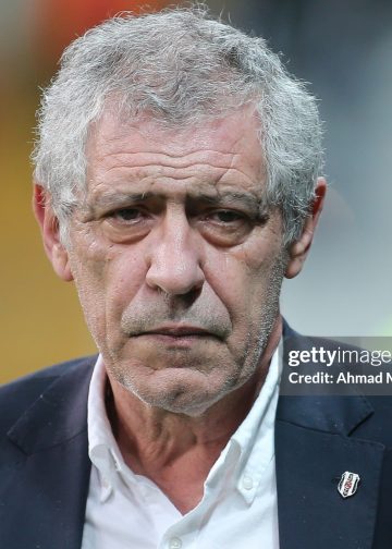 ISTANBUL, TURKEY - FEBRUARY 28: Head coach Fernando Santos of Besiktas looks on during the Ziraat Turkish Cup match between Besiktas and Konyaspor at Vodafone Park on February 28, 2024 in Istanbul, Turkey. (Photo by Ahmad Mora/Getty Images)
