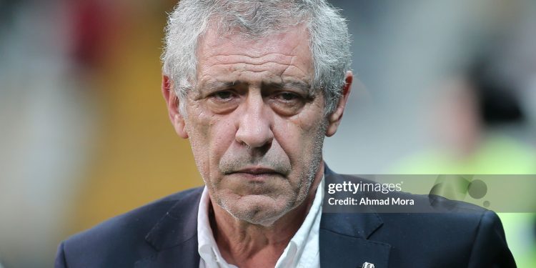 ISTANBUL, TURKEY - FEBRUARY 28: Head coach Fernando Santos of Besiktas looks on during the Ziraat Turkish Cup match between Besiktas and Konyaspor at Vodafone Park on February 28, 2024 in Istanbul, Turkey. (Photo by Ahmad Mora/Getty Images)