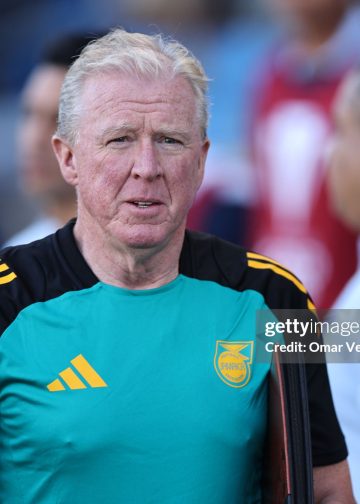 CARSON, CALIFORNIA - JUNE 16: Head coach of Jamaica Steve McClaren attends the Group Stage - Group C match between Jamaica and Guatemala as part of the 2025 CONCACAF Gold Cup at Dignity Health Sports Park on June 16, 2025 in Carson, California. (Photo by Omar Vega/Getty Images)
