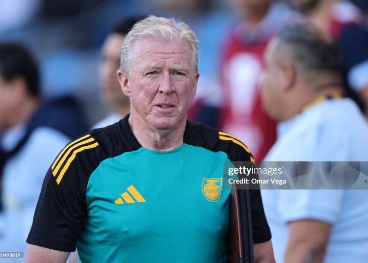 CARSON, CALIFORNIA - JUNE 16: Head coach of Jamaica Steve McClaren attends the Group Stage - Group C match between Jamaica and Guatemala as part of the 2025 CONCACAF Gold Cup at Dignity Health Sports Park on June 16, 2025 in Carson, California. (Photo by Omar Vega/Getty Images)