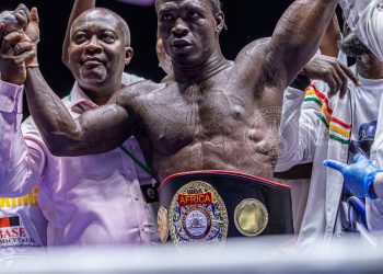 Sharaf Mahama's boxing show night