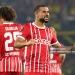 FREIBURG IM BREISGAU, GERMANY - OCTOBER 06: Daniel-Kofi Kyereh of SC Freiburg celebrates scoring their side's first goal during the UEFA Europa League group G match between Sport-Club Freiburg and FC Nantes at Stadion am Wolfswinkel on October 06, 2022 in Freiburg im Breisgau, Germany. (Photo by Christian Kaspar-Bartke/Getty Images)
