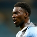 PORTO ALEGRE, BRAZIL - NOVEMBER 25: Francis Amuzu of Gremio reacts during the match between Gremio and Palmeiras as part of Brasileirao 2025 at Arena do Gremio on November 25, 2025 in Porto Alegre, Brazil. (Photo by Pedro H. Tesch/Getty Images)