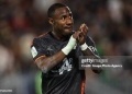 VENICE, ITALY - MAY 08: John Yeboah of Venezia celebrates during the Serie B match between Venezia FC and Palermo FC at Stadio Pier Luigi Penzo on May 08, 2026 in Venice, Italy. (Photo by Image Photo Agency/Getty Images)