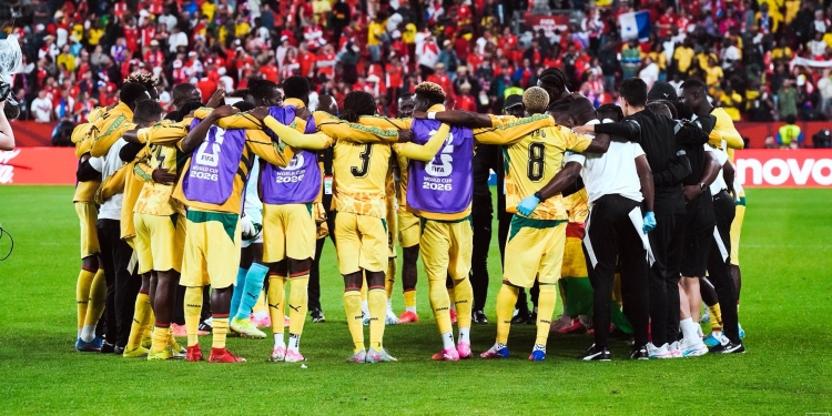 Ghana celebrates win against Panama