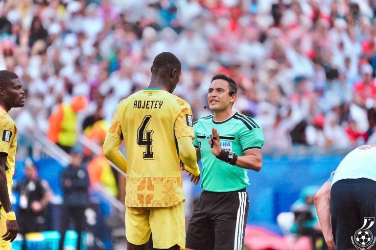 Jonas Adjetey against England