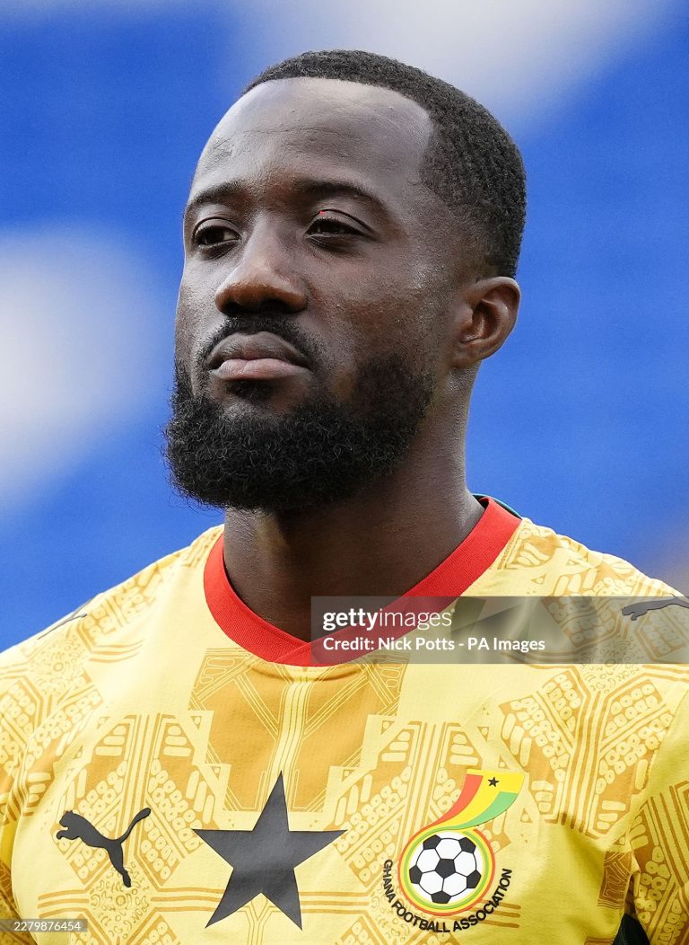 Ghana's Elisha Owusu during the international friendly at the Cardiff City Stadium. Picture date: Tuesday June 2, 2026. (Photo by Nick Potts/PA Images via Getty Images)