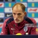 Thomas Tuchel, Head Coach of England, speaks to the media during a press conference (Photo by Eddie Keogh – The FA/The FA via Getty Images)