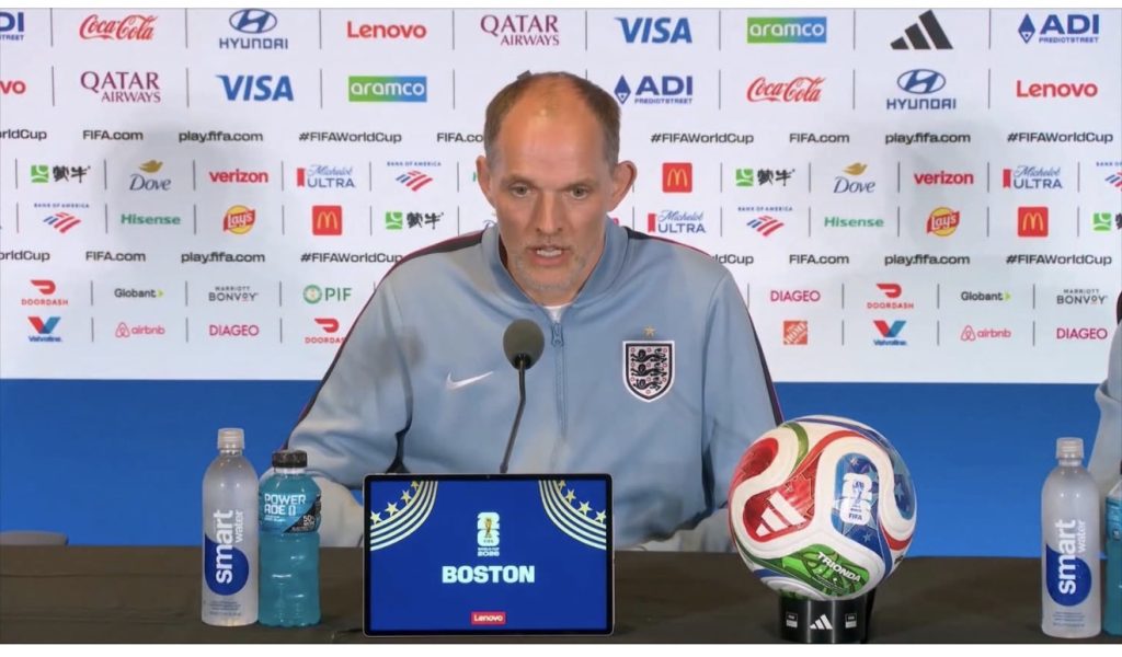 Thomas Tuchel  at presser ahead of Ghana showdown