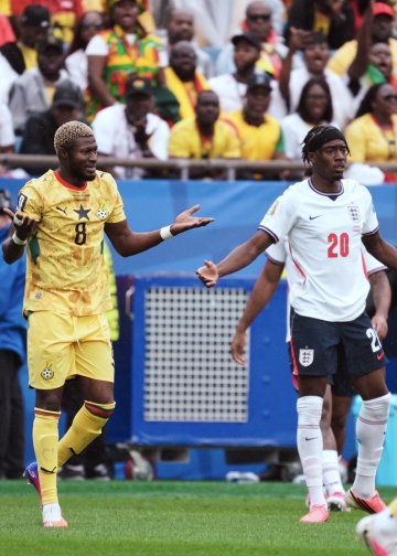 Kwasi Sibo against England at 2026 FIFA World Cup clash