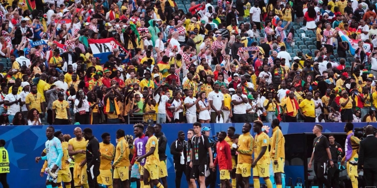 Ghana after 2-1 defeat to Croatia