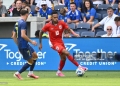 ST LOUIS, MISSOURI - JUNE 6: Ismael Diaz #10 of Panama with the ball during the second half of the international friendly match between Panama and Bosnia & Herzegovina at Energizer Park on June 6, 2026 in St Louis, Missouri. (Photo by Bill Barrett/ISI Photos/ISI Photos via Getty Images)