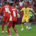 TORONTO, CANADA - JUNE 17: Jordan Ayew of Ghana in action against Cecilio Waterman of Panama during 2026 FIFA World Cup First Stage Group L match between Ghana and Panama at Toronto Stadium (BMO Field) in Toronto, Ontario, Canada on June 17, 2026. (Photo by Mert Alper Dervis/Anadolu via Getty Images)