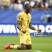 FOXBOROUGH, MASSACHUSETTS - JUNE 23: Jerome Opoku #18 of Ghana celebrates after the scoreless draw in the FIFA World Cup 2026 Group L match between England and Ghana at Boston Stadium on June 23, 2026 in Foxborough, Massachusetts. (Photo by Richard Pelham/Getty Images)