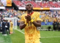 FOXBOROUGH, MASSACHUSETTS - JUNE 23: Jerome Opoku #18 of Ghana applauds fans after the scoreless draw in the FIFA World Cup 2026 Group L match between England and Ghana at Boston Stadium on June 23, 2026 in Foxborough, Massachusetts. (Photo by Maddie Meyer - FIFA/FIFA via Getty Images)