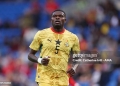 CARDIFF, WALES - JUNE 02: Thomas Partey of Ghana  during the international friendly match between Wales and Ghana at Cardiff City Stadium on June 02, 2026 in Cardiff, Wales. (Photo by Catherine Ivill - AMA/Getty Images)