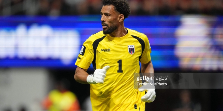 Vozinha (Cabo Verde) looks on during Group H FIFA World Cup 2026, Spain and Cape Verde, Atlanta Stadium, Atlanta, United States on June 15 2026. (Photo by Ulrik Pedersen/NurPhoto via Getty Images)