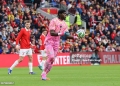 CARDIFF, WALES - JUNE 02: Lawrence Ati-Zigi of Ghana clears the ball during the international friendly match between Wales and Ghana at Cardiff City Stadium on June 02, 2026 in Cardiff, Wales. (Photo by Huw Fairclough/Getty Images)