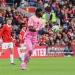 CARDIFF, WALES - JUNE 02: Lawrence Ati-Zigi of Ghana clears the ball during the international friendly match between Wales and Ghana at Cardiff City Stadium on June 02, 2026 in Cardiff, Wales. (Photo by Huw Fairclough/Getty Images)
