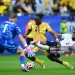 FOXBOROUGH, USA - JUNE 23: Prince Kwabena Adu (25) of Ghana in action against Ezri Konsa (2) of England during the 2026 FIFA World Cup First Stage Group L match between England and Ghana at Gillette Stadium (Boston Stadium) in Foxborough, Massachusetts, United States on June 23, 2026. (Photo by Abdulhamid Hosbas/Anadolu via Getty Images)