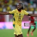 Ghana's forward #11 Antoine Semenyo gestures during the 2026 World Cup Group L football match between Ghana and Panama at the Toronto Stadium in Toronto on June 17, 2026.  (Photo by Cole Burston / AFP via Getty Images)